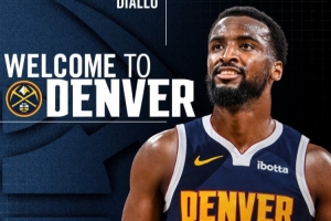 欧洲联赛DPOY！掘金官方：球队正式签下阿尔法·迪亚洛